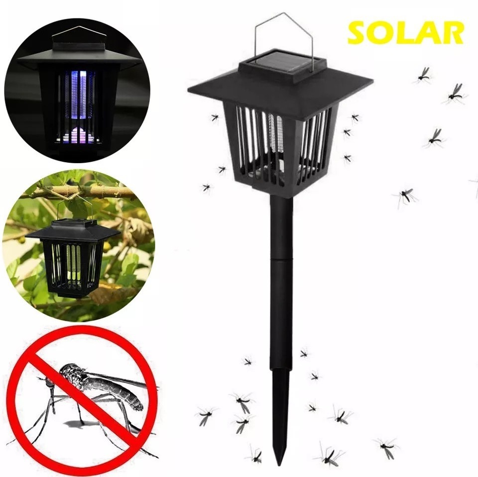 Led Waterproof Lamp Solar Garden Led Pathway Lights Outdoor Solar Mosquito Killer Lamp Lights