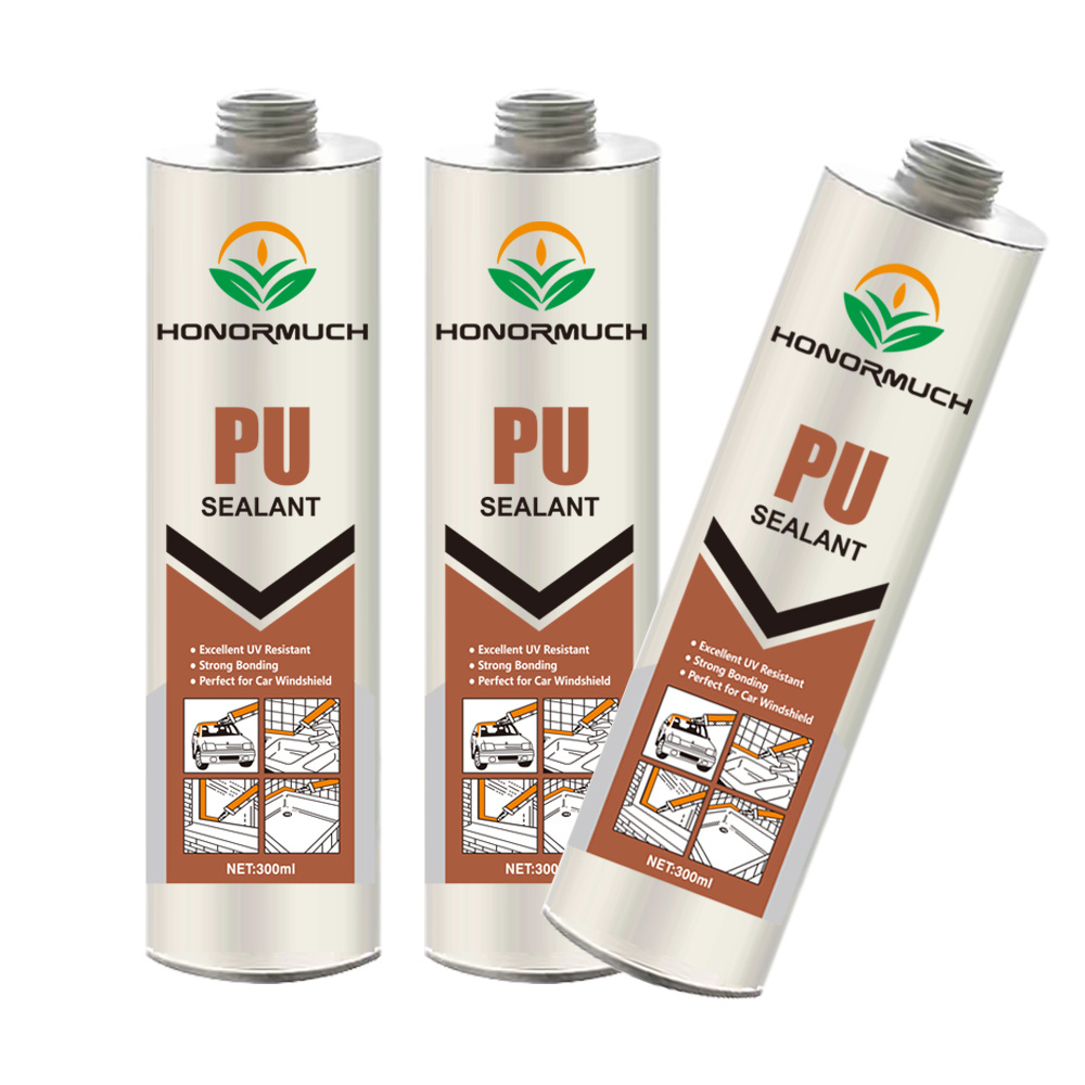 One Component PU Sealant Low Modulus Polyurethane Sealant For Automobile Glass Concrete Construction PU Foam