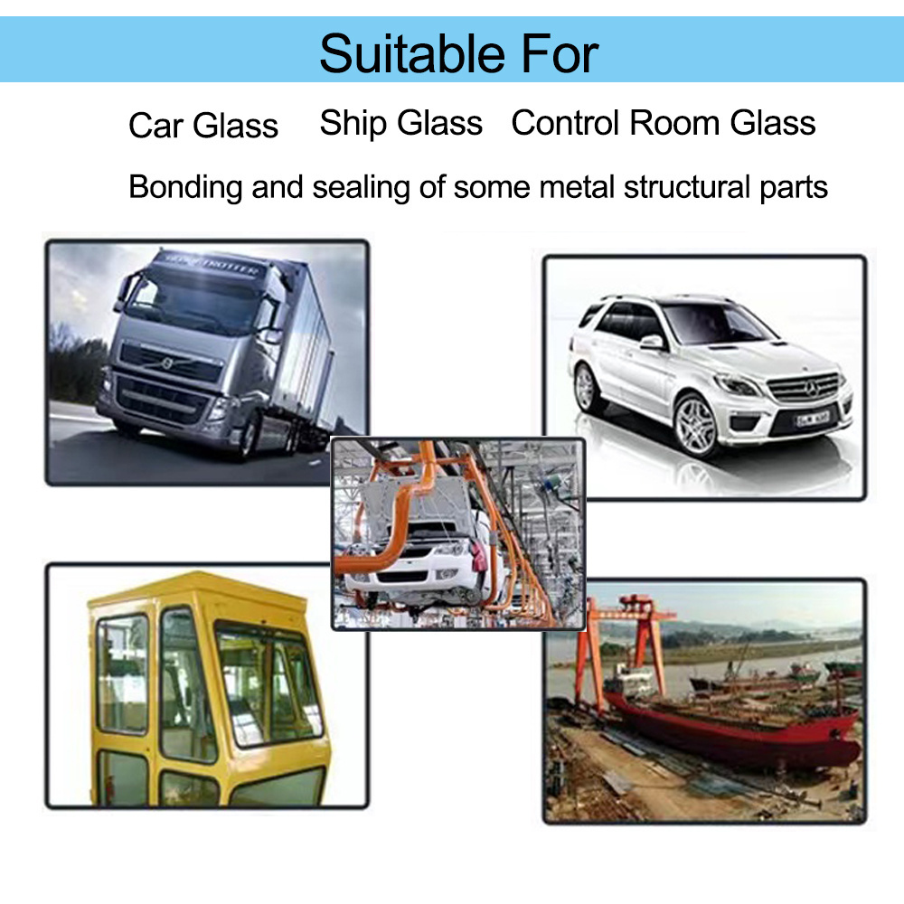 One Component PU Sealant Low Modulus Polyurethane Sealant For Automobile Glass Concrete Construction PU Foam