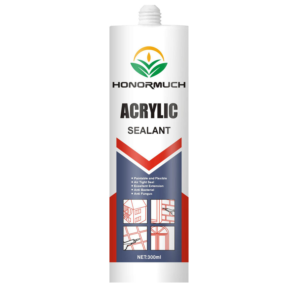 White Water-Based Acrylic Emulsion Gap Sealant for Sealing Caulking