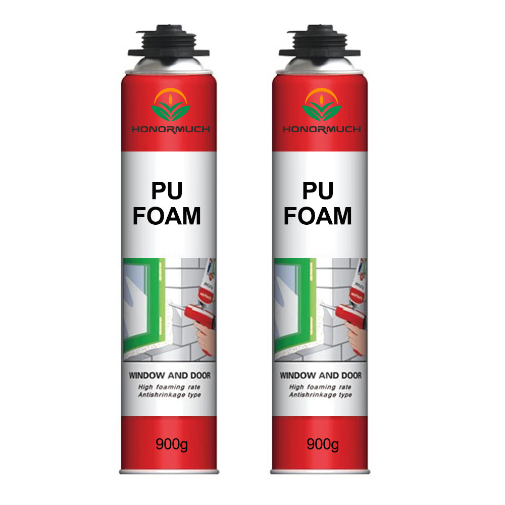 Factory Insulation PU Foam Large Mounting Expansion Polyurethane Foam PU Foam Spray