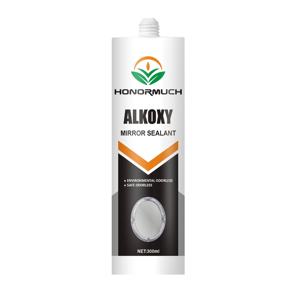 factory price Mirror sealant alcohol-based silicone sealant non-corrosive strong adhesion glue