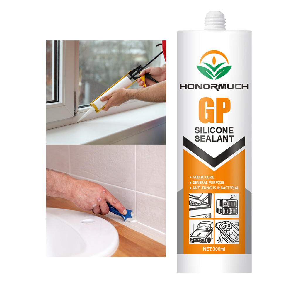 A200 A300 Same Quality GP Acid Sealant Good price Waterproof 100% Fast Curing Acetic Silicone Sealant