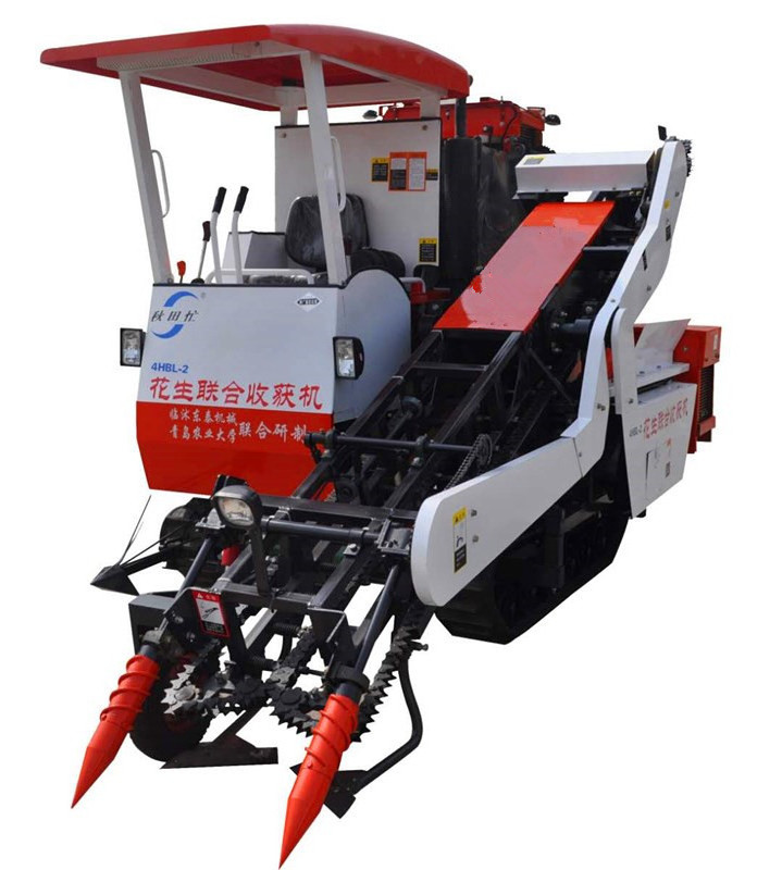 Honorsun Brand 2 Row Peanut Combine Harvester Machine for Sales