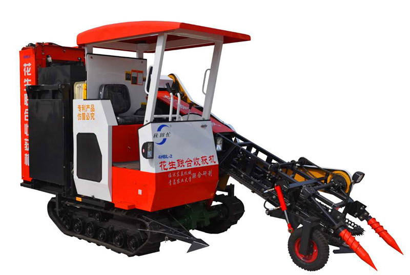 Honorsun Brand 2 Row Peanut Combine Harvester Machine for Sales