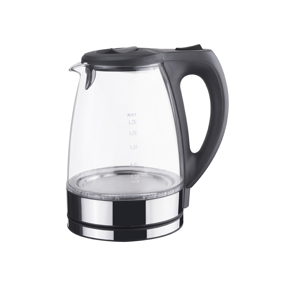 KT-108 Home Appliance Factory Induction Drinking Water Boiling Pot Electric Glass Kettle Digital Tea Maker Electric Glass Kettle