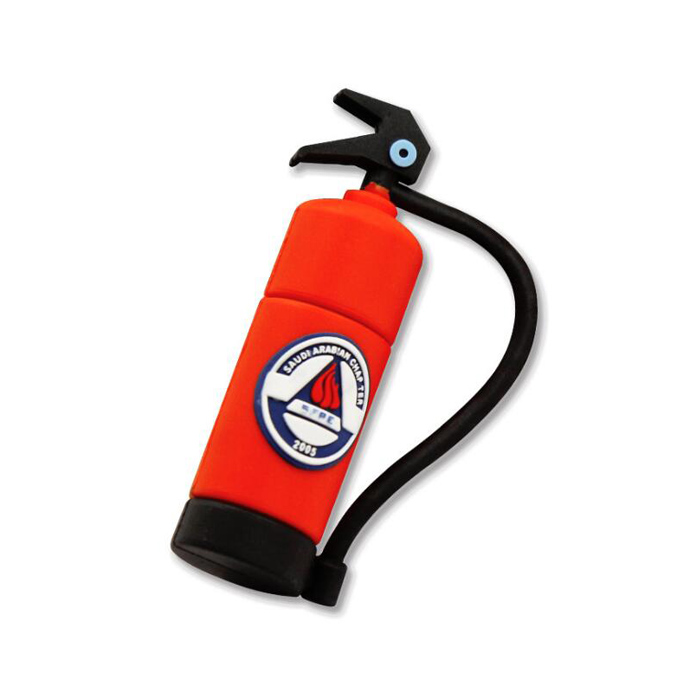 Cartoon PVC Fire Extinguisher USB Flash Drive 16GB 2GB 4GB pendrive 32gb For Creative Gift