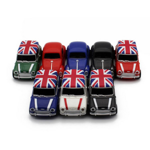 Creative Gift Metal Car USB Flash Drive 2.0 1GB 2GB 4GB Mini Cooper Gift Pen Drive 8GB 16GB Gift Memory Stick 32GB 64GB