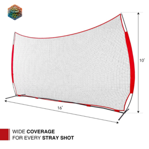 Portable Sports Barrier Nets Are Ideal For Golf, Baseball, Basketball, Soccer, And Hockey Backboards