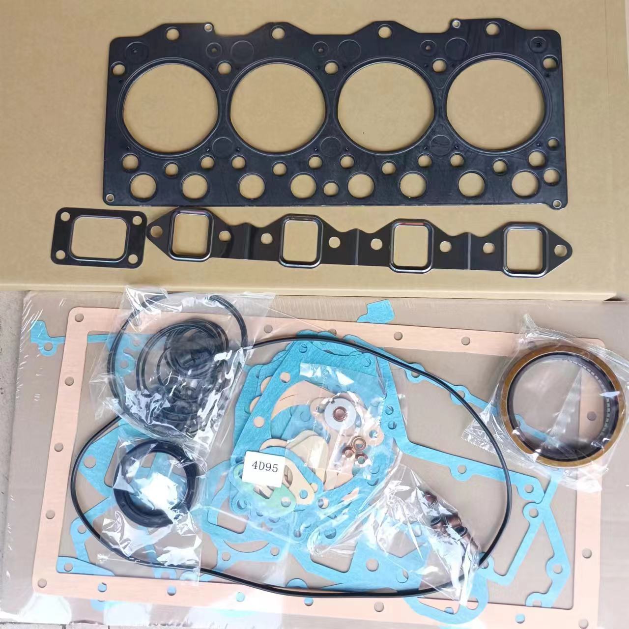 Excavator For Cummins engine 4BT 6BT 6C8.3 6CT QSB6.7 QSX15 QSM11 NT855 engine cylinder head gasket kit full Overhaul Repair kit