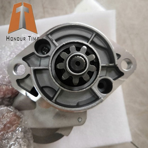 Excavator electric parts starting motor for diesel engine D1703 starter motor 9T