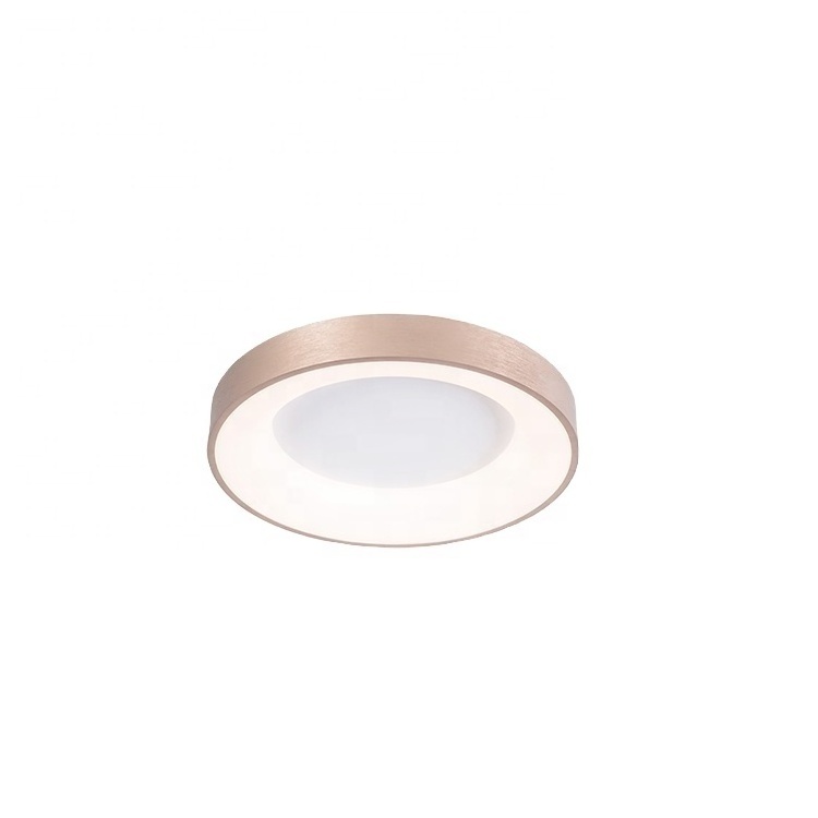 Flush mount white round simple design manufacturer led acrylic indoor room lamp ceiling lights