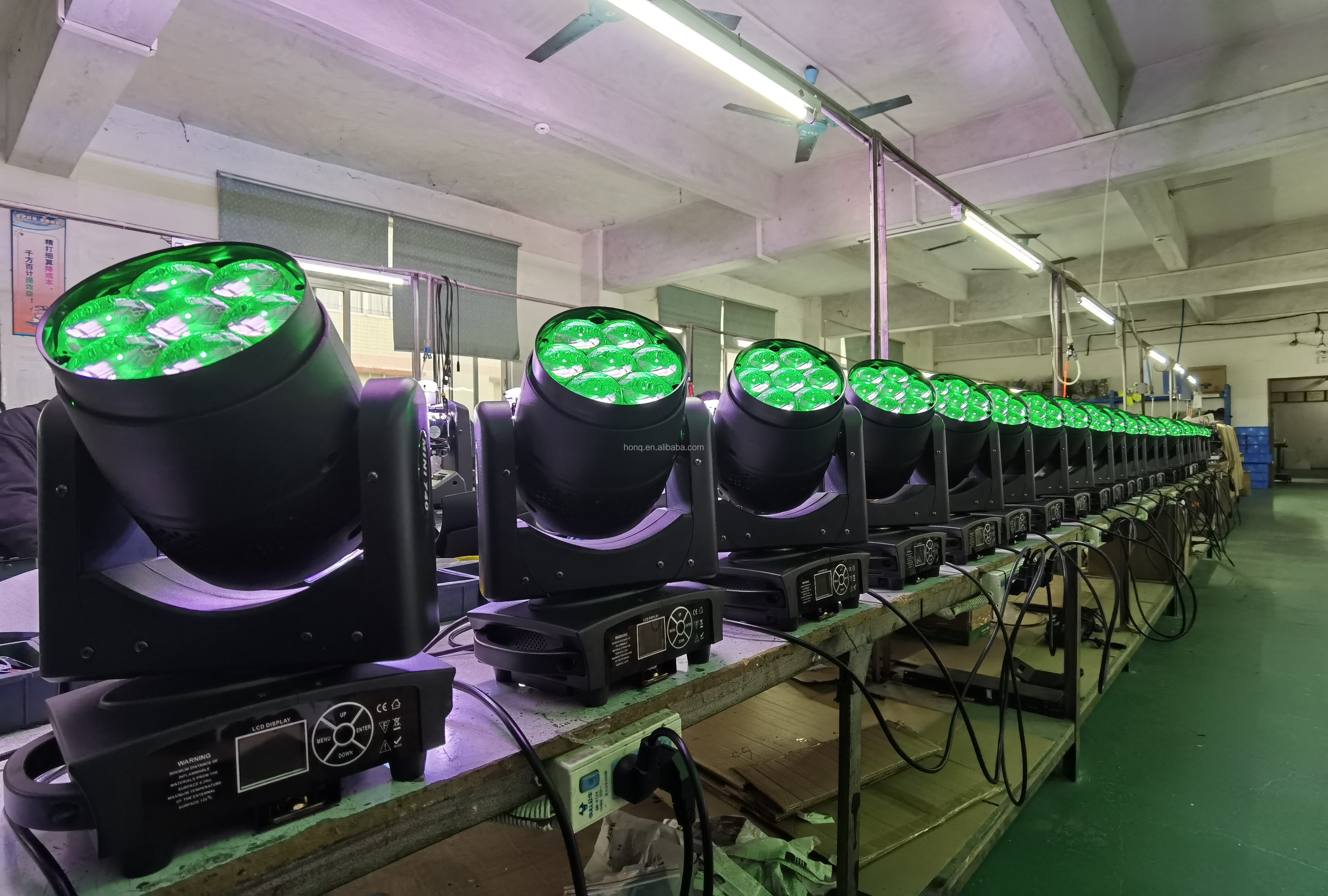 Super brightness wash beam led 7* 40w 4in1 rgbw moving head light led zoom wash stage lights for Party