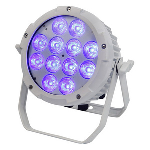 12*18w rgbwa uv 6in1 led waterproof battery wireless led par light with wifi remote control outdoor stage dj party club