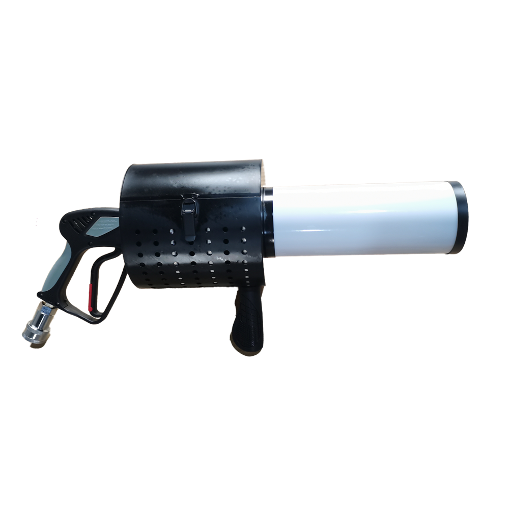 Co2 Led Confetti Gun Spray Machine Confetti Cannon Co2 Gun Smoke Fog Dj Gun For Wedding Disco Nightclub Party