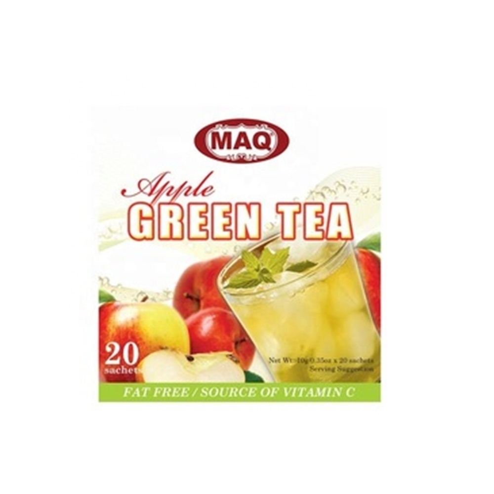 Popular Selling Green Blended  light sweet Organic Green Tea Powder Tea Drinks From Singapore