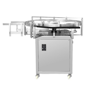 Automatic unscramble Linear Square or Flat Bottle Feeding Collecting Table Sorting Machine