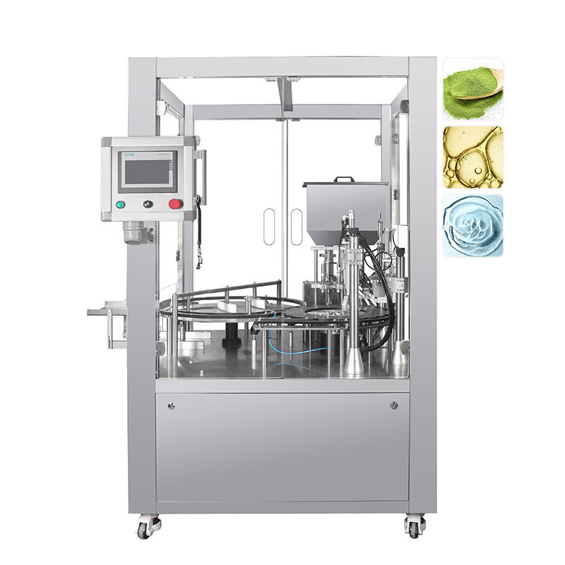 Automatic Packaging Machine Dental Cartridge Vial Bottle Rubber Stopper Line Filling Capping Machine