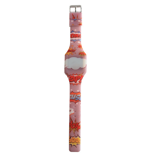 Cheap price factory custom pattern led watch