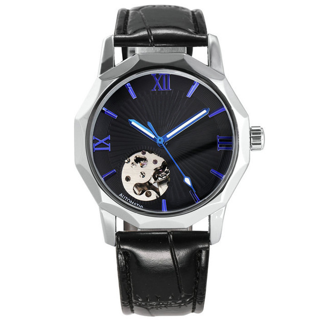 New Luxury High End European style Ancient Carved Luminous Calendar Classic Custom Mens Automatic Movement Mechanical Watches