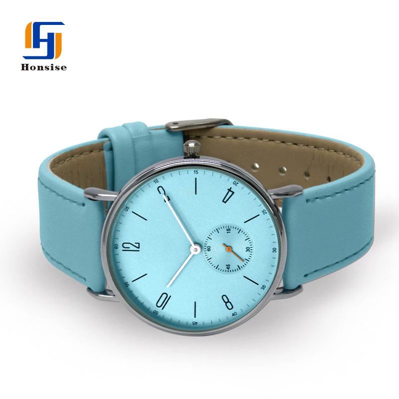 Wholesale Custom Color Change Watches Ladies Fashion Leather Belt Watch