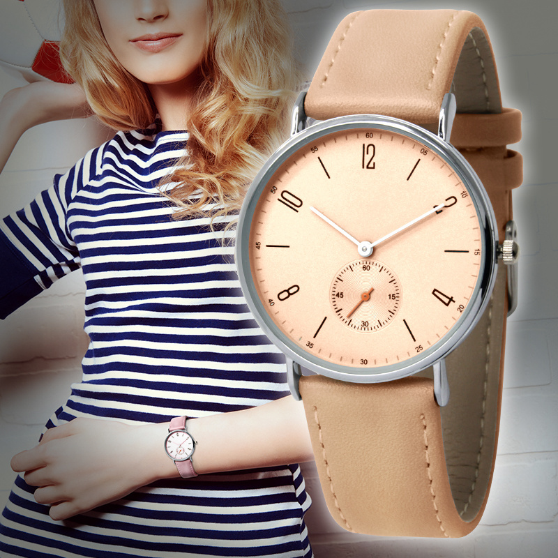 Wholesale Custom Color Change Watches Ladies Fashion Leather Belt Watch