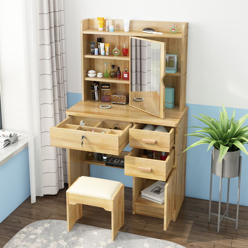 Make up table storage make up cabinet table high quality make up table storage shelf