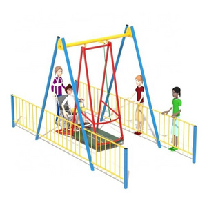 Hot selling high quality outdoor disabled children swing set disabled children swing