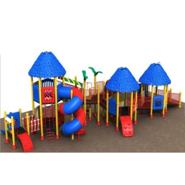 Disabled Playground Children Swing Slide Set.