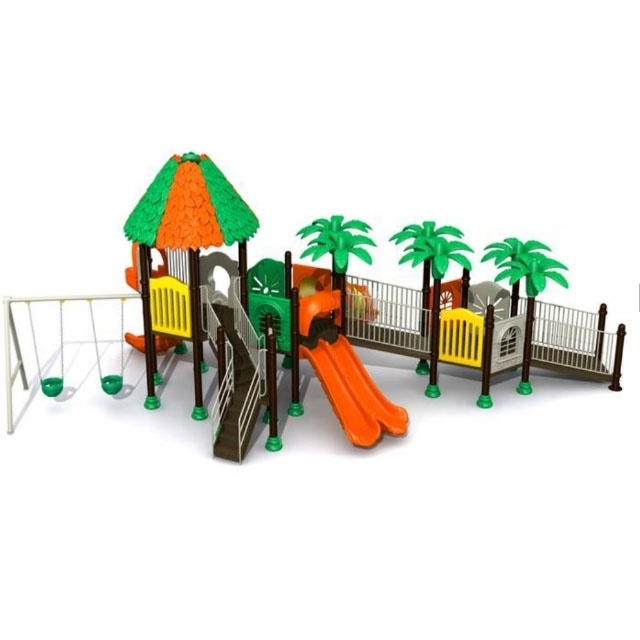 Disabled Playground Children Swing Slide Set.