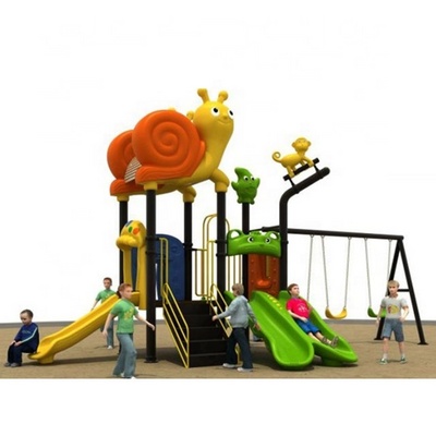 Kindergarten Outdoor Playground Baby Slide Swing Play Set