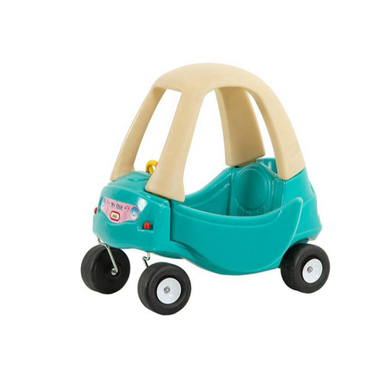 Hot Sale Customizable Four-Wheeled Toy Car for Kids Small Animatronic Model for Playgrounds Ride-on Toy for Children