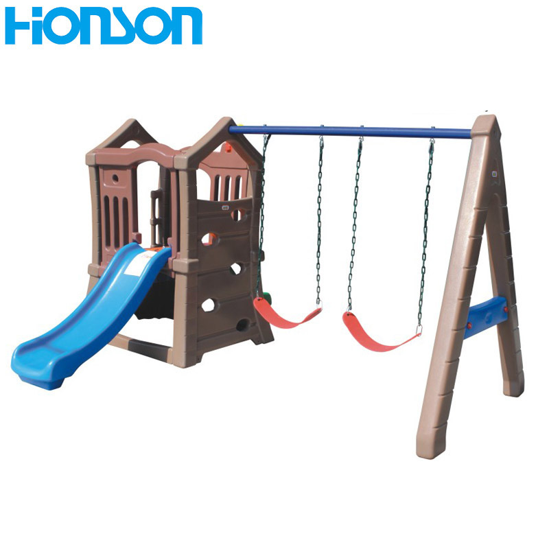 Supplier direct sales of children's slide swing combination climbing garden swing