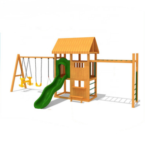 Supplier direct sales of children's slide swing combination climbing garden swing