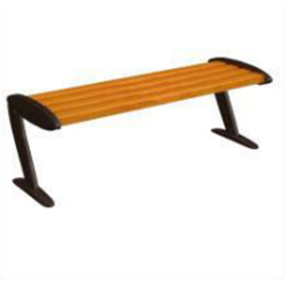 High quality low price wrought iron wood plastic chair waiting recliner slats Park bench