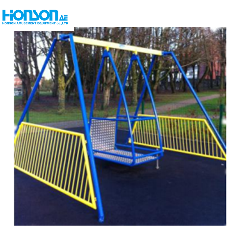 High quality popular swing especially for children's outdoor playground handicapped children's swing