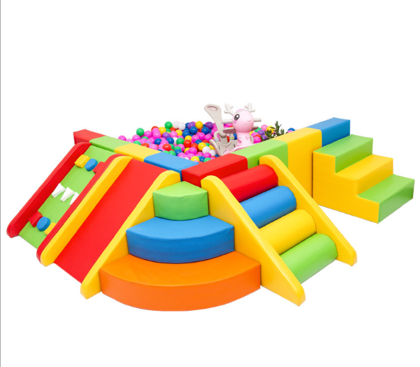 High quality soft climbing rotating children's indoor play equipment for sale