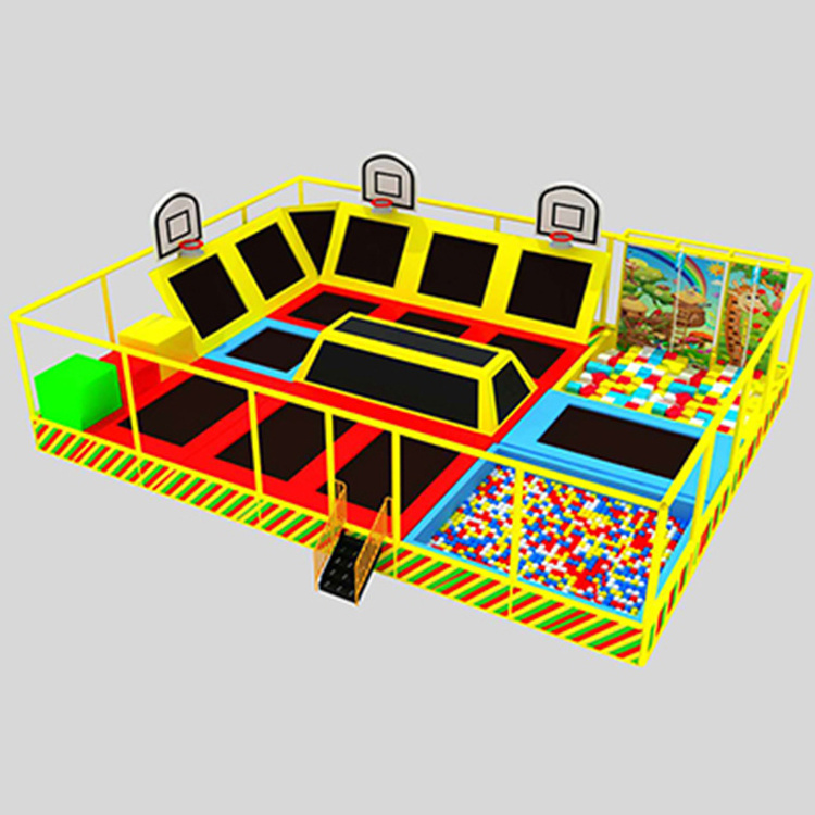 Indoor Sports Adult Amusement Park Commercial Trampoline Park Equipment Indoor Playground trampoline park equipment