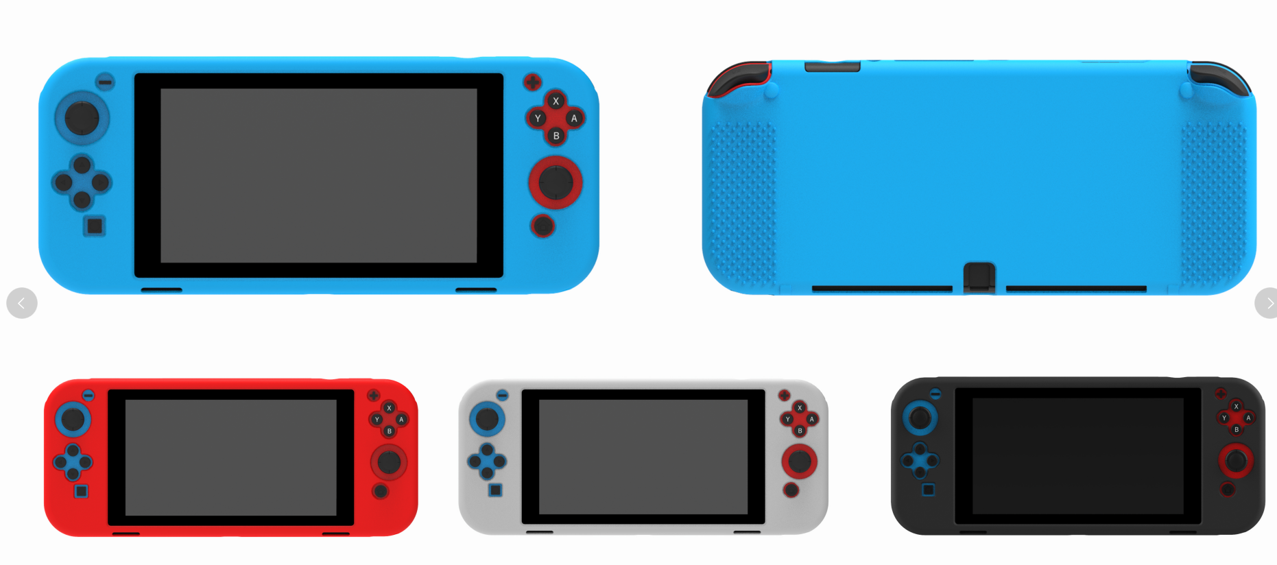 HONSON Silicone case MIX Color USED for Nintendo Switch OLED/lite protective case