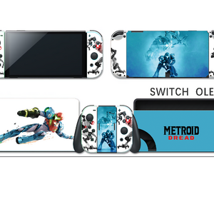 for Nintendo Switch OLED Console Protective Sticker Cover Skin Multiple Patterns Skin sticker