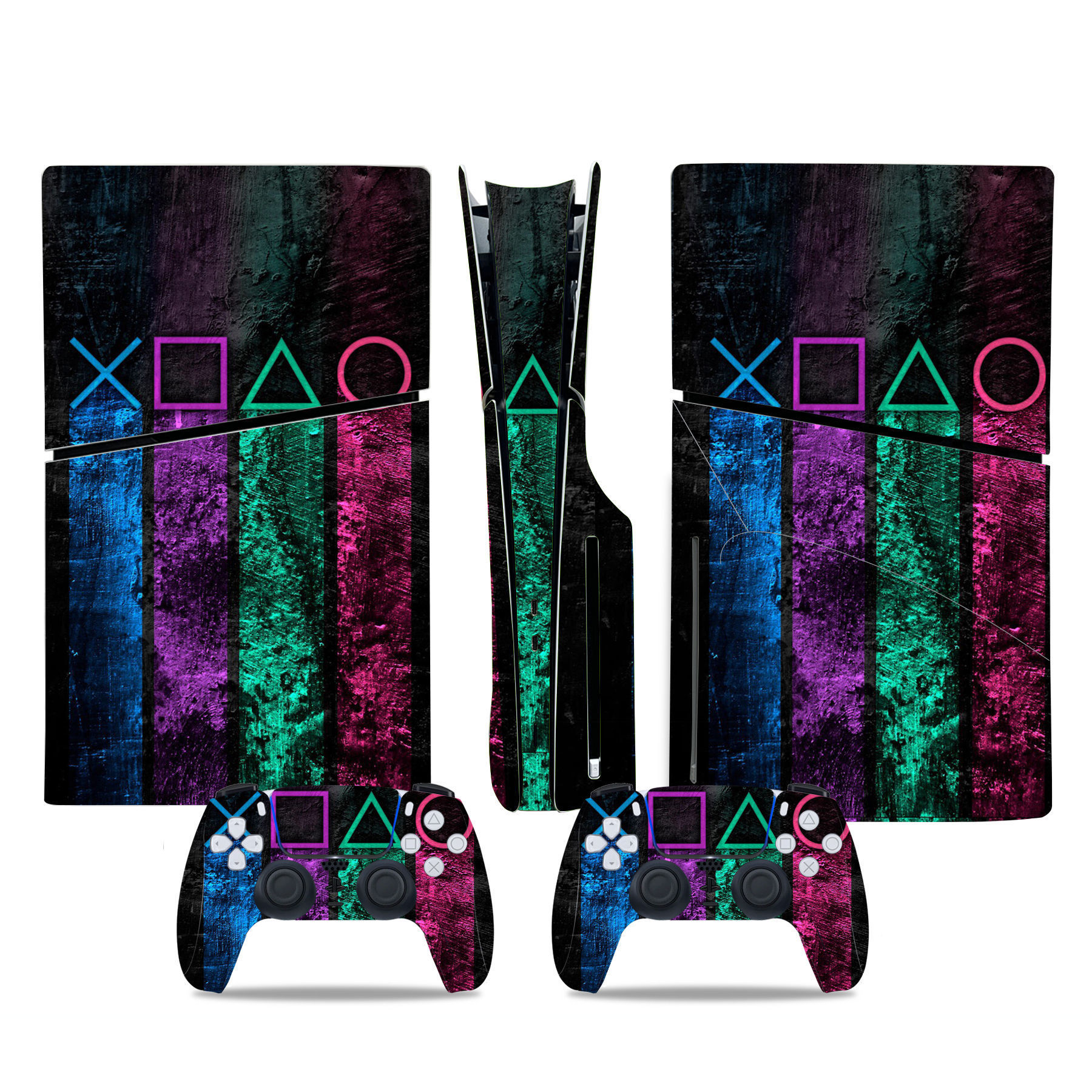 HONSON For Playstation 5 Slim Wholesale Price For PS5 Slim Sticker Skin Custom ps5 accessory ps5 slim sticker skin