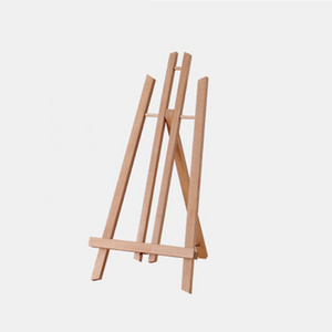 Wooden Easels Adults Art Table Mini Easel OEM Painting Art Easel Beech Wood Gallery Display Artist Stand Square Wooden Natural