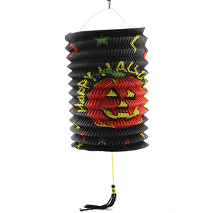 Chinese Style Accordion Shape Halloween Decoration Foldable Paper Lanterns