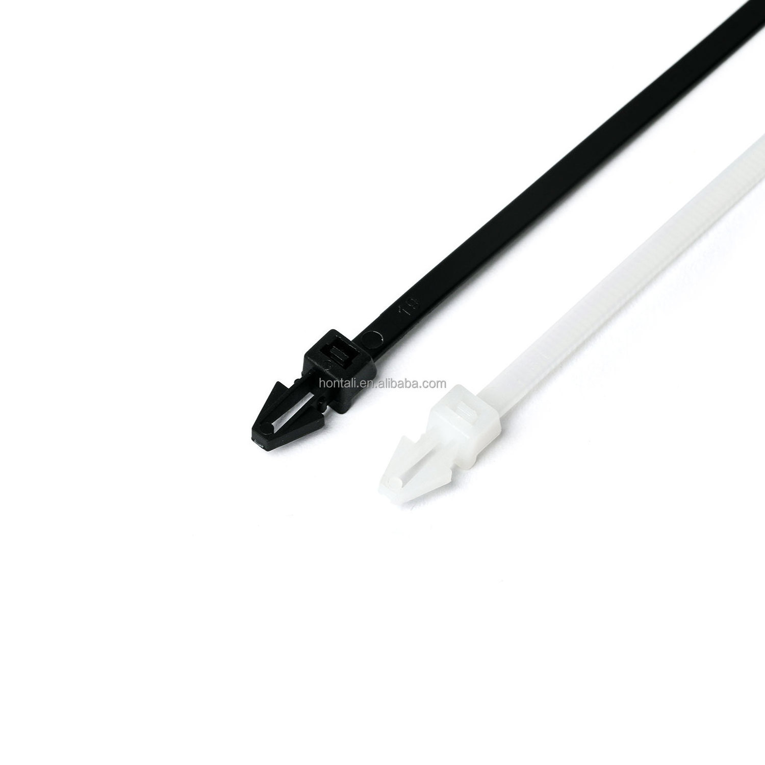 Manufacturer Directly Supply Best Push Mount Cable Tie material PA66 China supplier HONT 3.6*200mm Competitive prices