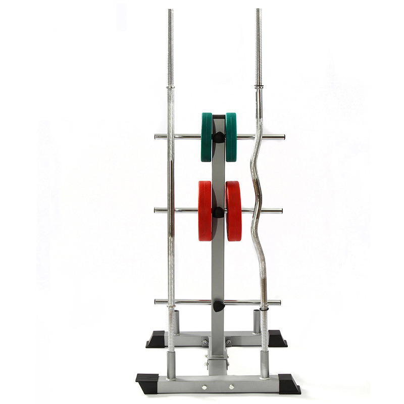 Factory Price Wholesale Cheap Barbell Plates Rack Dip Station Storage Barbell Weight Rack