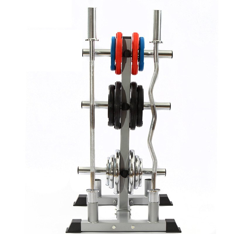 Factory Price Wholesale Cheap Barbell Plates Rack Dip Station Storage Barbell Weight Rack