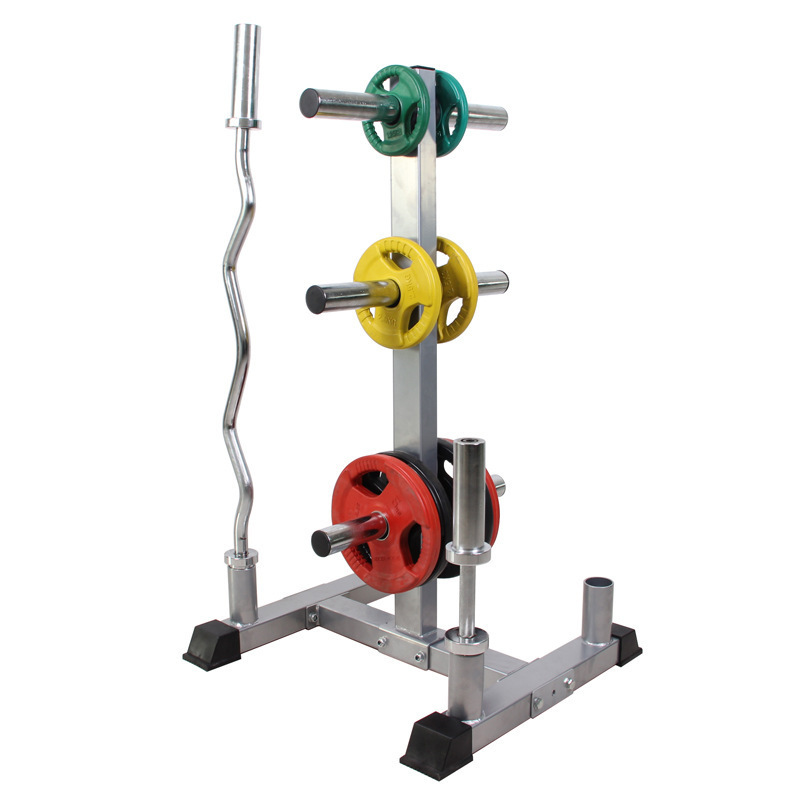 Factory Price Wholesale Cheap Barbell Plates Rack Dip Station Storage Barbell Weight Rack