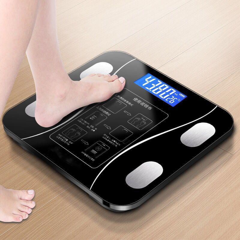 2021 New Arrival Electronic Weighing Scales USB Charging Smart Digital Weight Machine Electronic Weighting Body Fat Scale