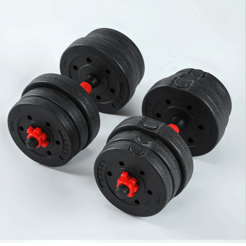 2021 Hot Sale 6 In 1 Adjustable Dumbbell Barbell Kettlebell Set Push Up Stand Workout Fitness Exercise Equipment