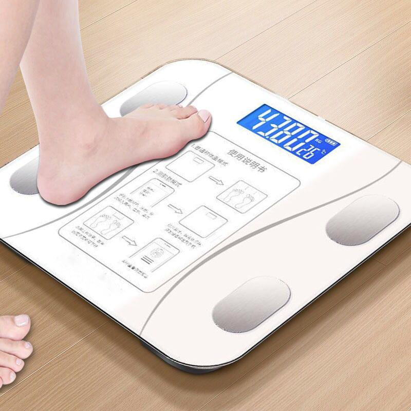 2021 New Arrival Electronic Weighing Scales USB Charging Smart Digital Weight Machine Electronic Weighting Body Fat Scale